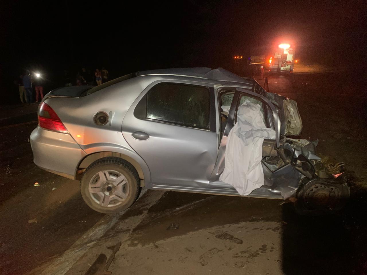 Acidente em Guarantã do Norte faz duas vitima fatal