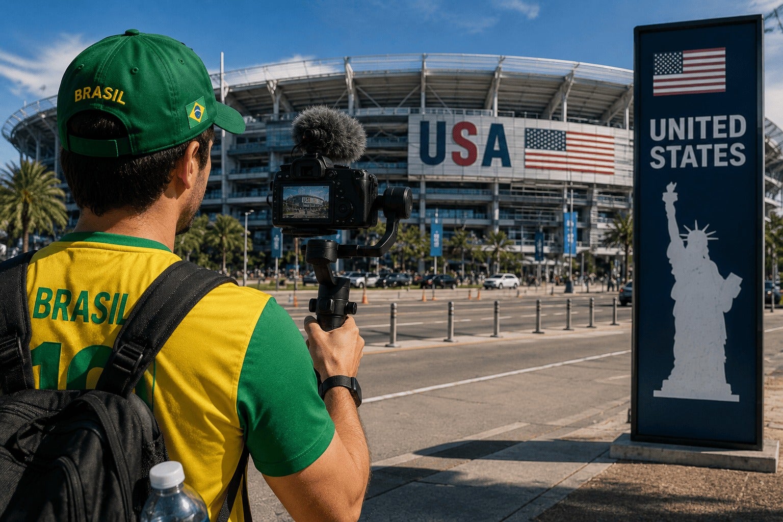 Brasileiros na Copa do Mundo: gravar vídeos nos EUA pode causar problemas na imigração?
