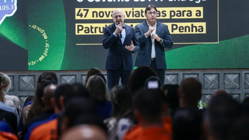 Governador Otaviano Pivetta afirma que Estado vai manter combate à criminalidade com “mão pesada”