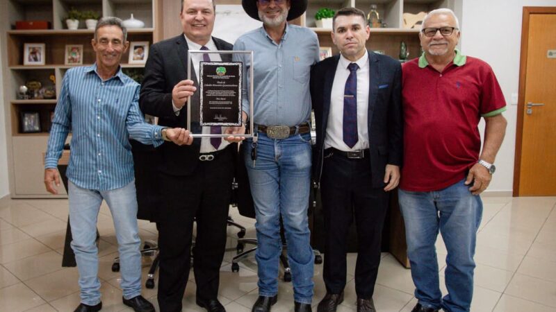 Deputado Max Russi recebe Título de Cidadão Honorário Guarantanhense