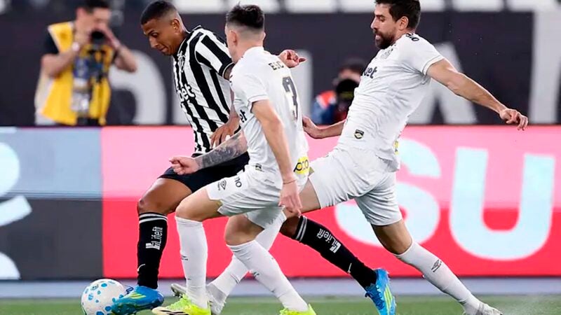 Com um gol nos acréscimos, Botafogo vence Santos e respira no Brasileirão