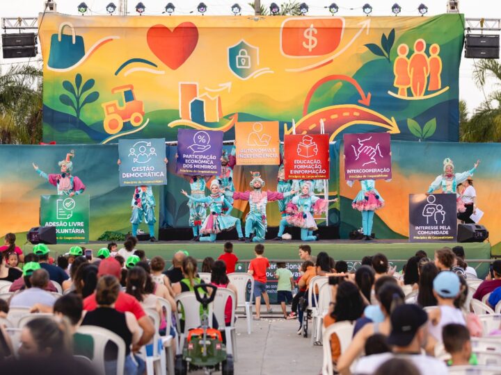 Guarantã do Norte recebe espetáculo gratuito “Na Linha do Coop – Terra de Muitas Mãos”