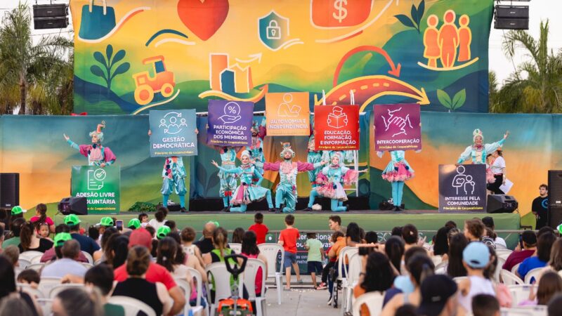 Guarantã do Norte recebe espetáculo gratuito “Na Linha do Coop – Terra de Muitas Mãos”