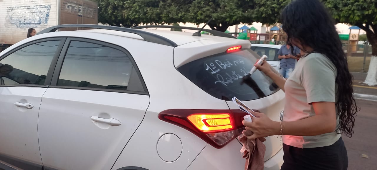ACEG  e demais organizadores realizaram Pit Stop para divulgar o 1º Boi no Rolete