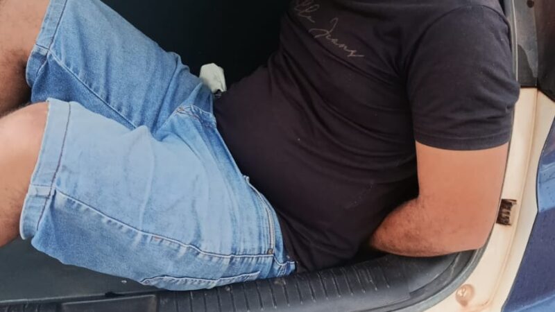 Preso acusado de tentar matar mulher em Matupá e fugir para Guarantã do Norte