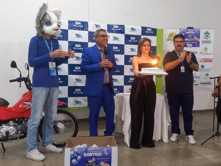 TV GA comemorou seu 4ª aniversário com sorteio de uma Motocicleta