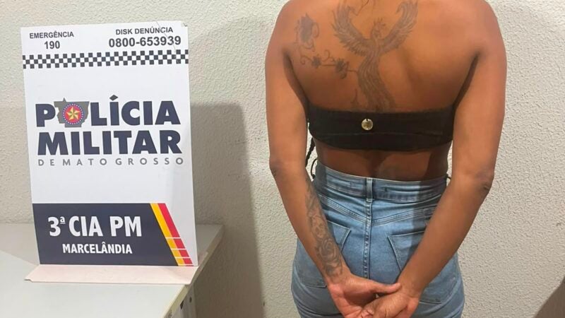 Polícia Militar prende mulher com mandado de prisão em aberto