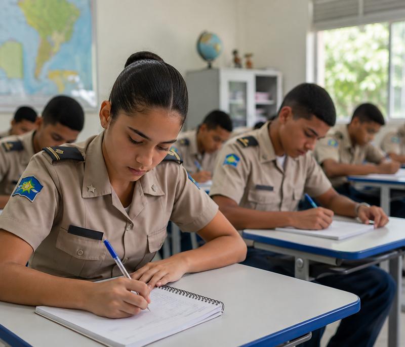 Escolas militares e do interior lideram o Ideb do ensino médio