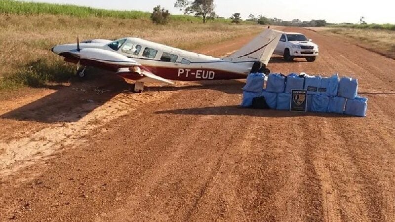 A rota aérea da cocaína entre Bolívia e MT desafia a Segurança