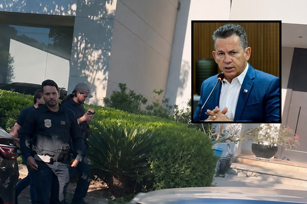 Mauro Mendes é alvo da PF em investigação sobre suposto desvio de R$ 308 milhões em acordo com empresa telefônica