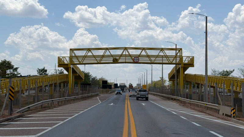 Via Brasil BR-163 entrega passarela de pedestres em Novo Progresso (PA)