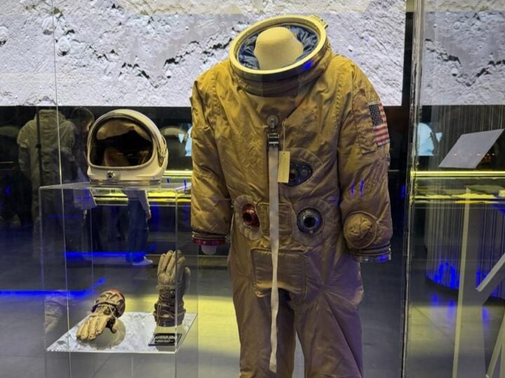 60 anos da Gemini XI: traje usado em voo que antecedeu ida à Lua está em SC