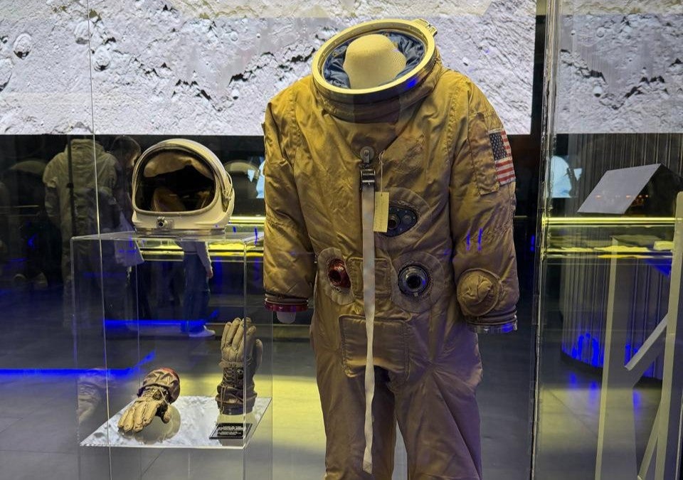 60 anos da Gemini XI: traje usado em voo que antecedeu ida à Lua está em SC