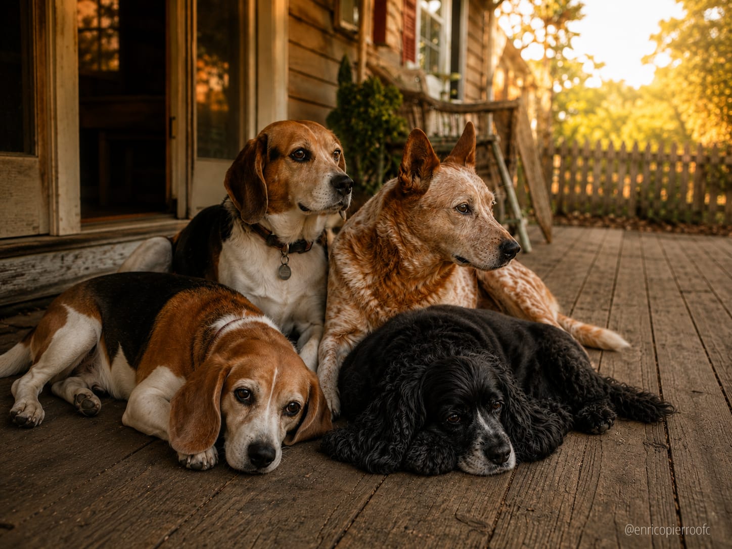 O que os quatro cachorros sabem que eu não sei