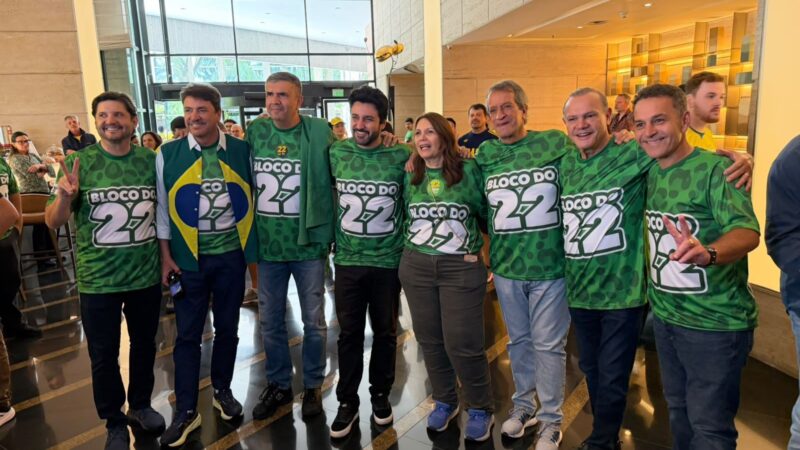 Wellington Fagundes é o único parlamentar de MT presente no Bloquinho de apoio a Flávio Bolsonaro
