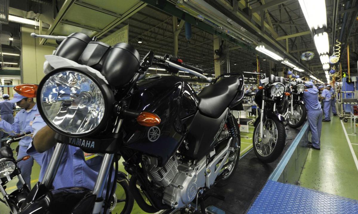 Produção de motos no Brasil cresce 10,4% e tem melhor setembro desde 2011