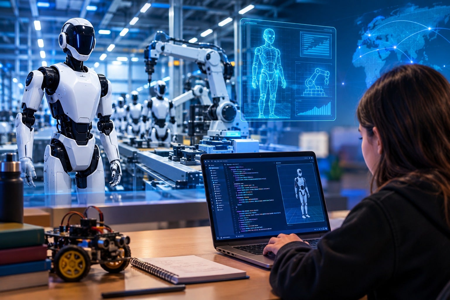 Um robô a cada 10 minutos: quem vai programar as máquinas da nova geração?