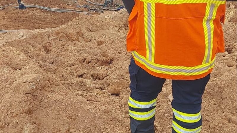 Bombeiro de Guarantã do Norte atende a soterramento em  garimpo