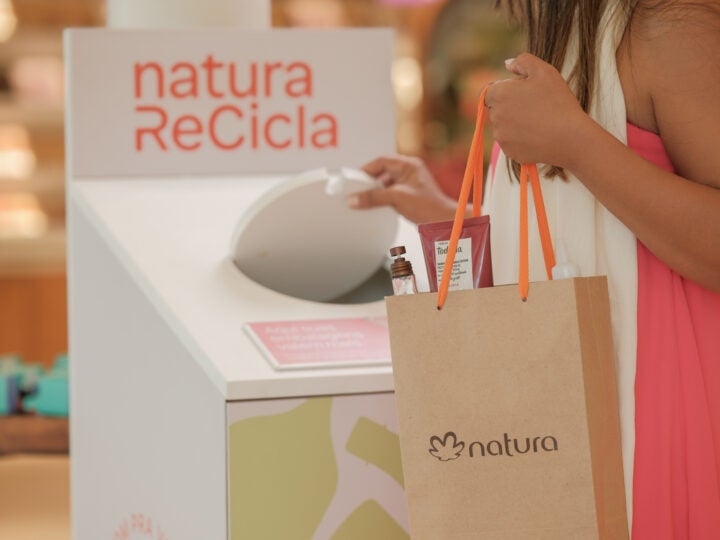 Natura lança novo programa de circularidade e aceita embalagens vazias de qualquer marca de cosméticos em troca de descontos nas lojas